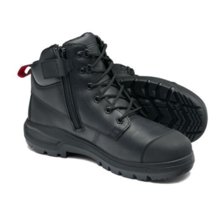 FE4188 John Bull, Elkhorn, Lace Up-Zip Side Safety Boot