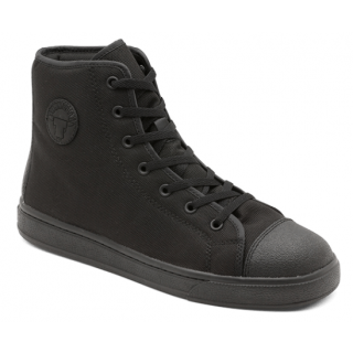 FE6509 John Bull, Mamba Sneaker - Black Lace up Safety Boot 