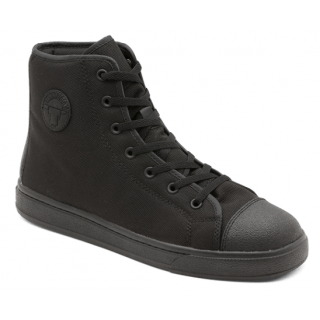 FE6509 John Bull, Mamba Sneaker - Black Lace up Safety Boot