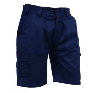 TE-SRBCOCG -Navy, Bison Industry Cargo Short 310g Cotton